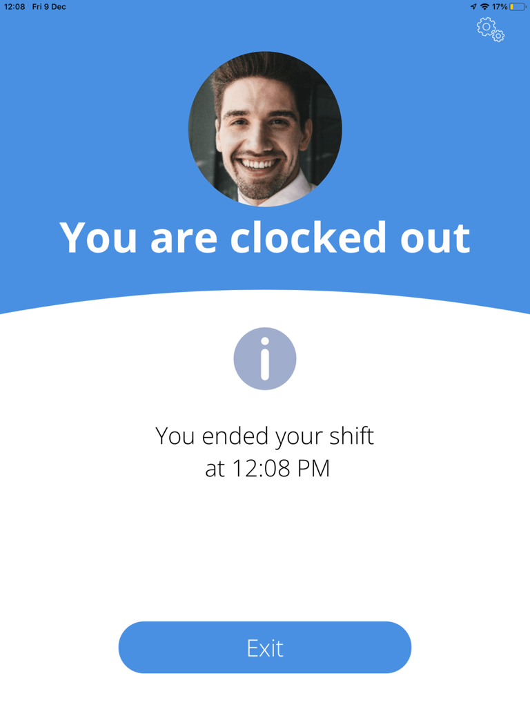 Alkimii Clock | Smart Facial Recognition & Shift Tracking