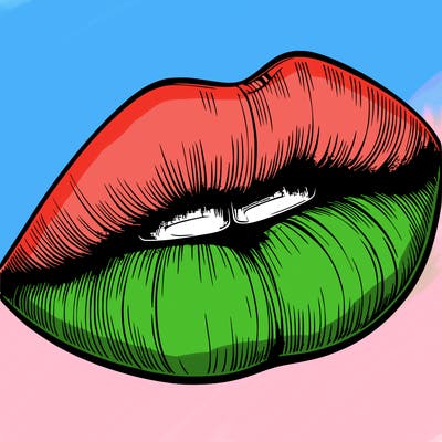 realistic lips