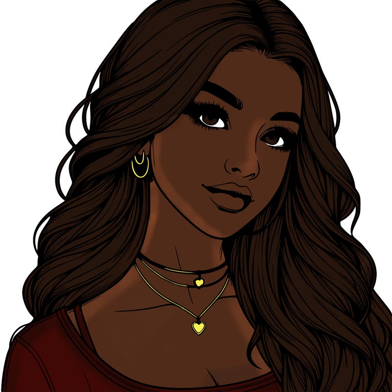 detailed realistic girl