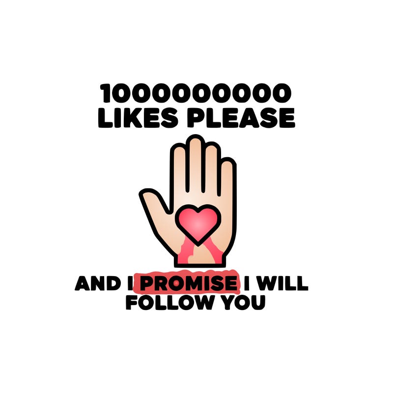 100000000000 likes please and i promise i will follow you