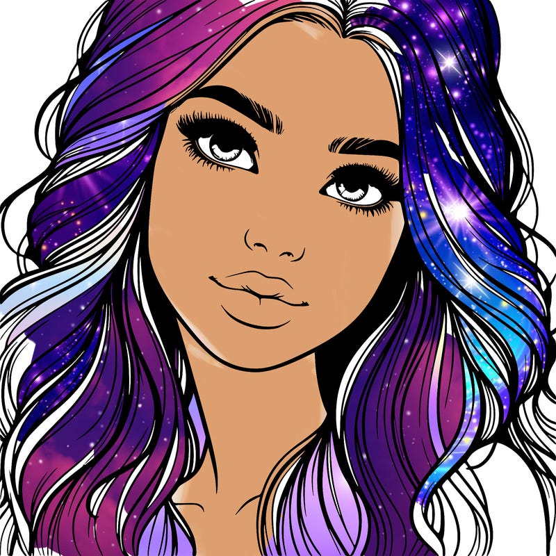 beautiful realistic girl