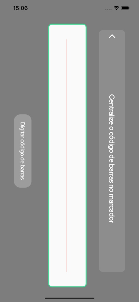 Parcele Já - Conta digital - Interface do scanner de código de barras móvel para pagamento de boletos bancários brasileiros
