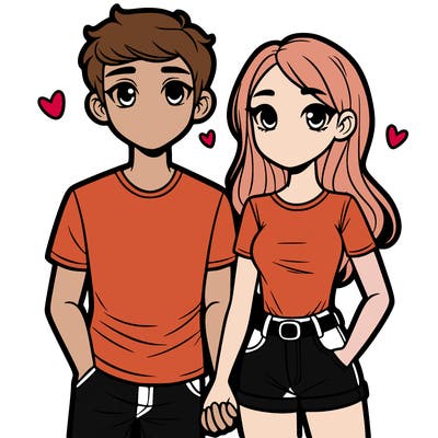 boyfriend and girlfriend