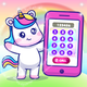 Baby Unicorn Phone For Kids 2+