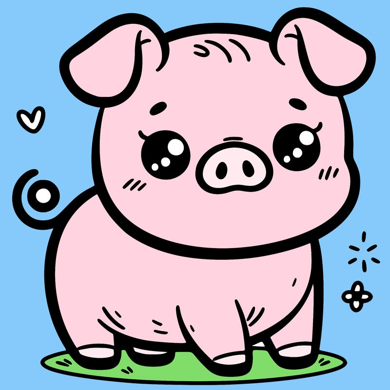 cute pig