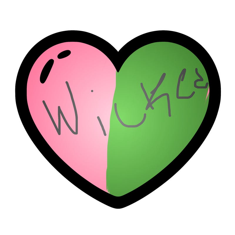 a blank heart