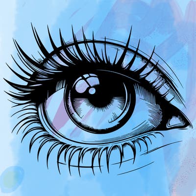 realistic eye
