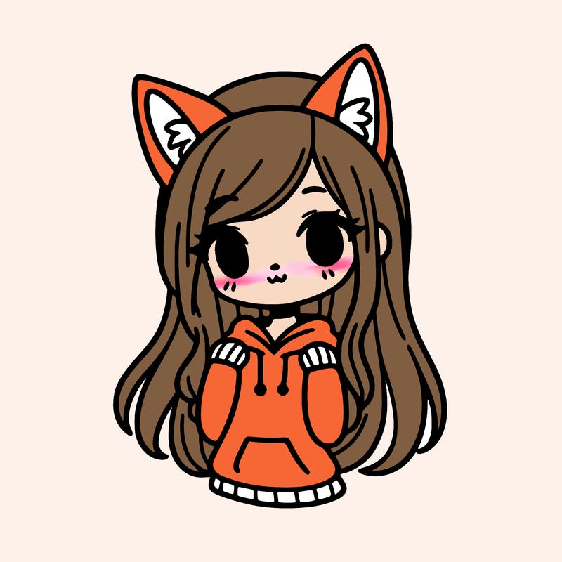 girl with fox ears