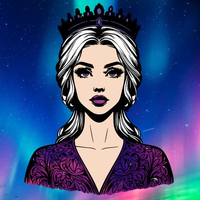 realistic beautiful queen