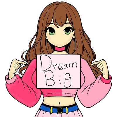 girl holding a blank sign in a long sleeve crop top