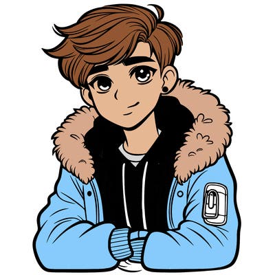 stylish teenager
