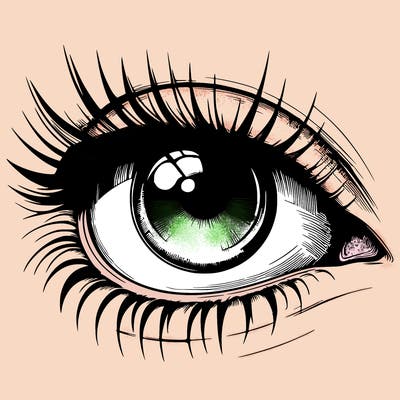 realistic eye