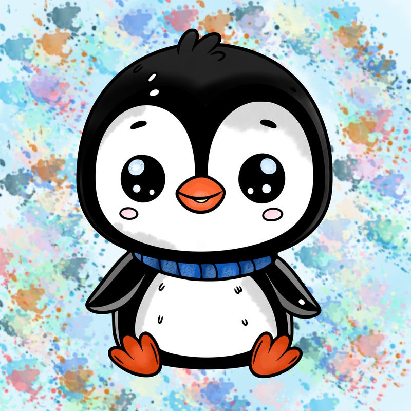 cute penguin