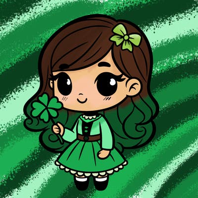 saint patrick’s day girl