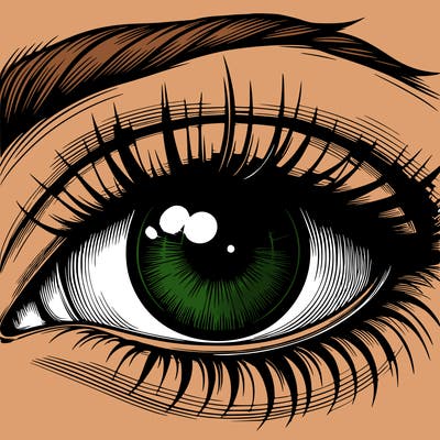realistic eye