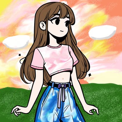 girl in a cute crop top