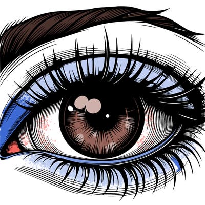 realistic eye