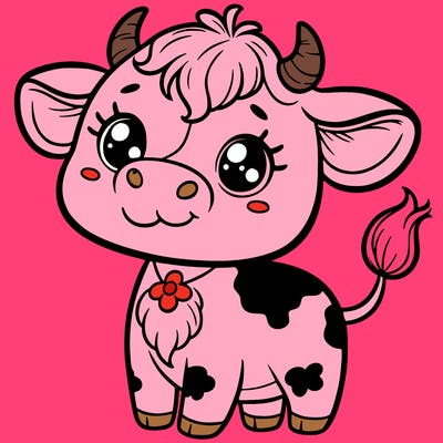 cute cow