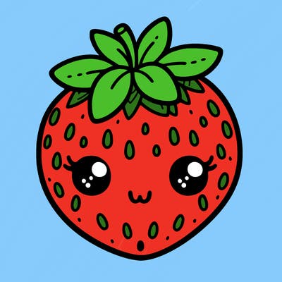 cute strawberry