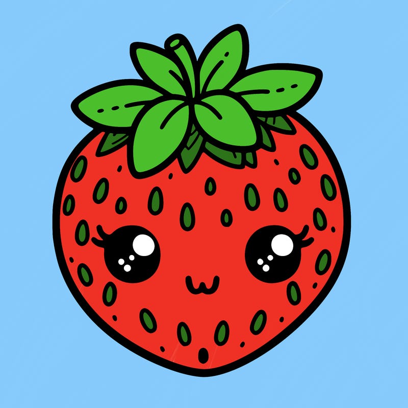 cute strawberry