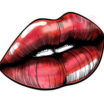 realistic lips