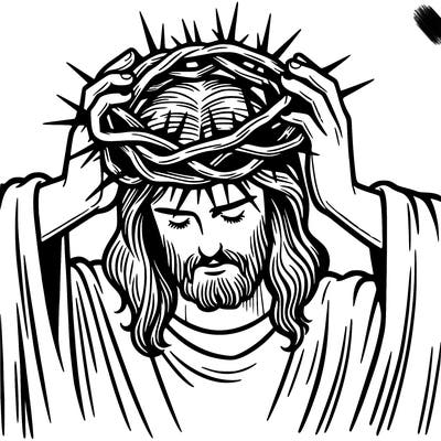 the crowning of jesus with thorns