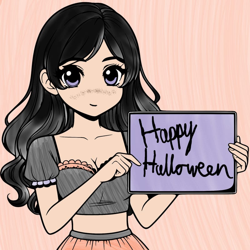 realistic pretty girl holding blank sign