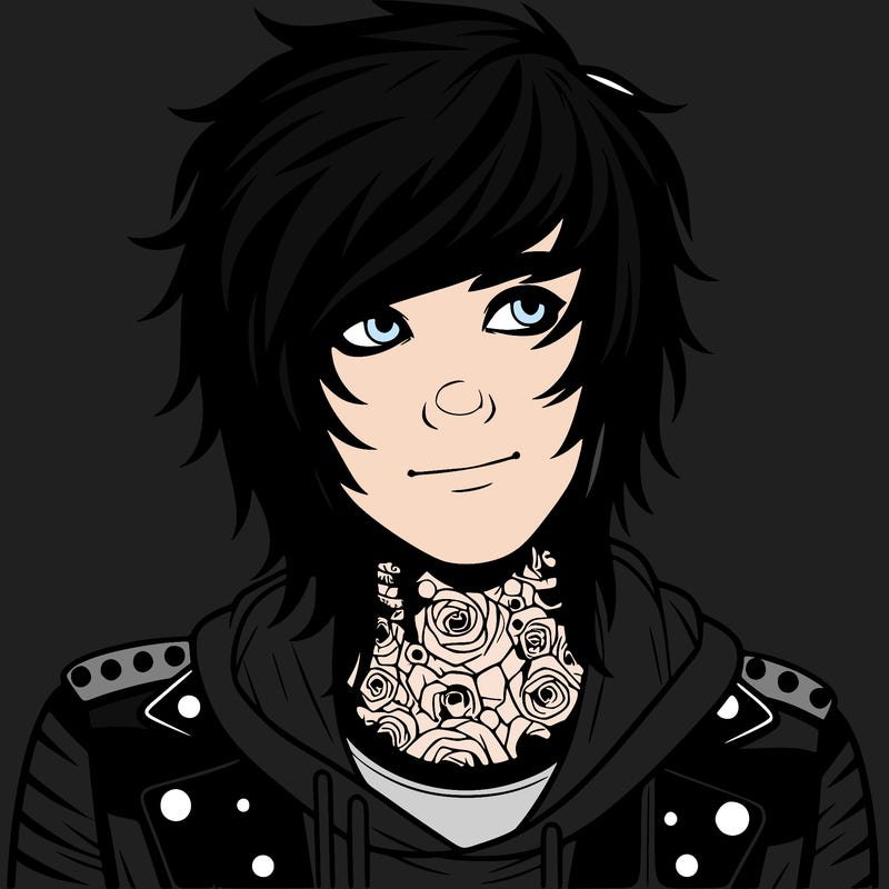 realistic emo johnnie guilbert
