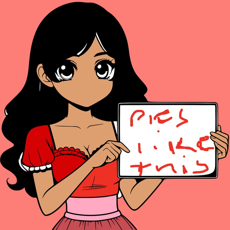 realistic pretty girl holding blank sign