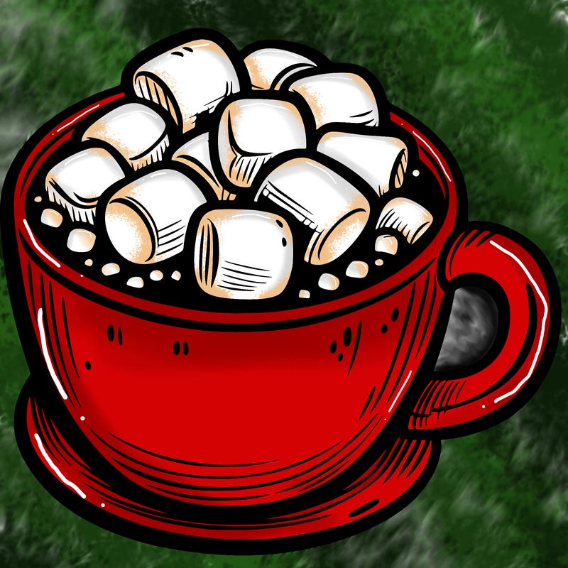 hot cocoa with marshmallows