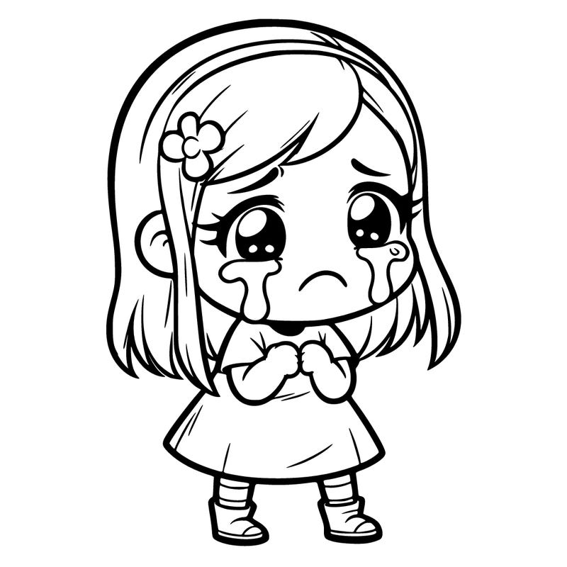 crying girl