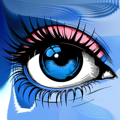 realistic eye
