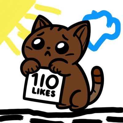 a cat begging for 10 likes
