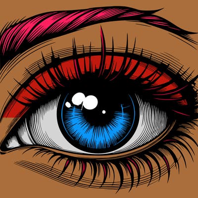 realistic eye