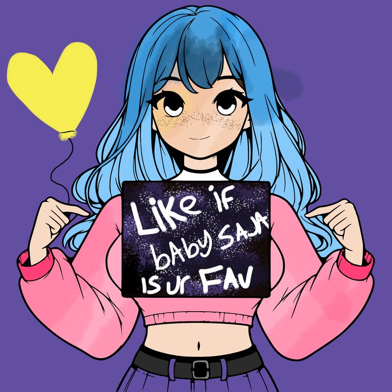 girl holding a blank sign in a long sleeve crop top