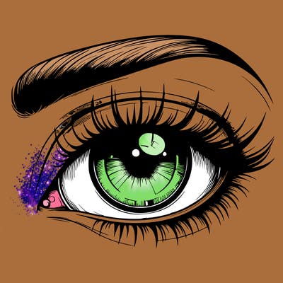 realistic eye