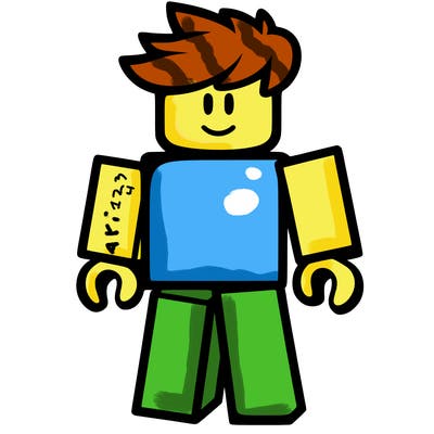 draw a roblox character