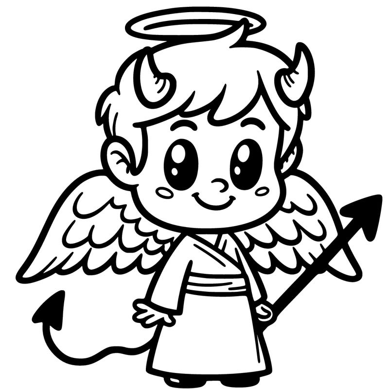 devil angel