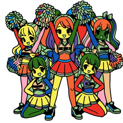 cheerleaders
