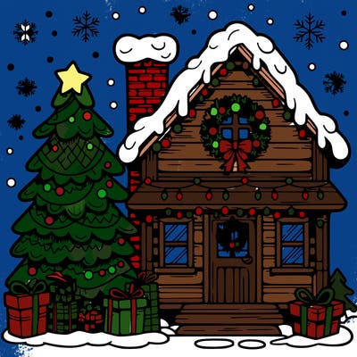 christmas house