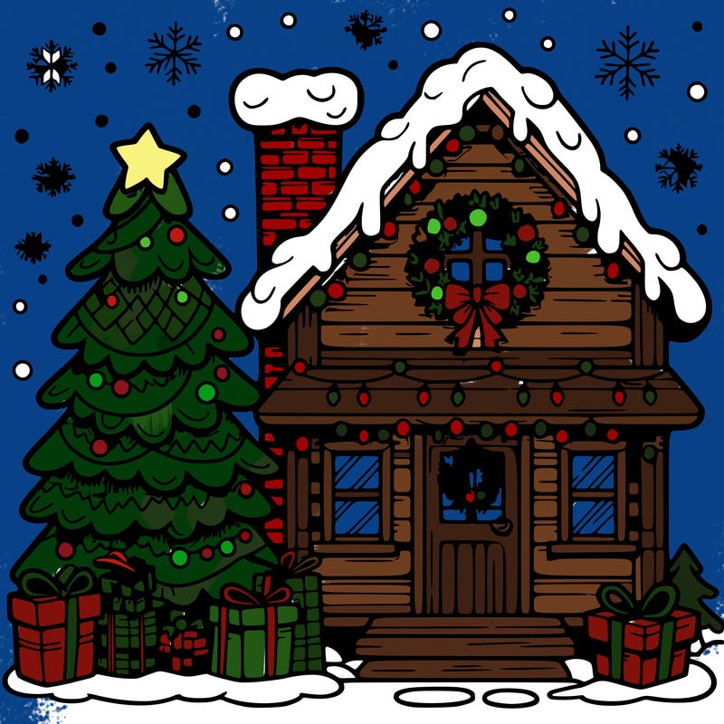 christmas house