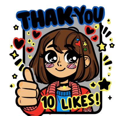 thank you for 10 likes