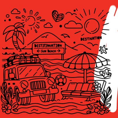 destination: sun, beach and unforgettable memories