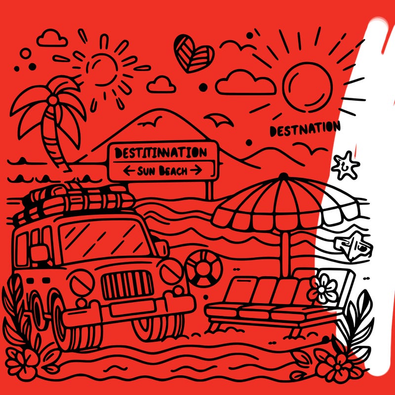 destination: sun, beach and unforgettable memories