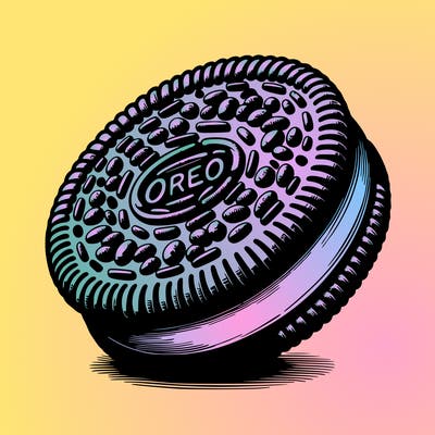realistic oreo