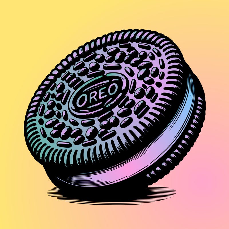 realistic oreo