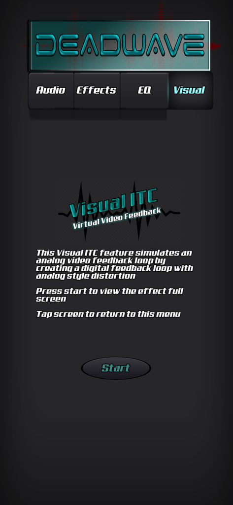 DeadWave - DeadWave app interface for the Visual ITC feature