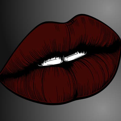 realistic lips
