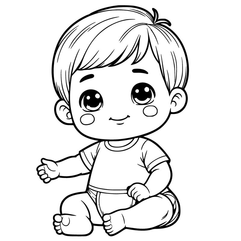 baby boy realistic toddler