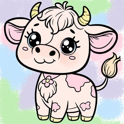 cute cow
